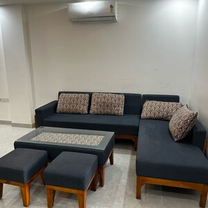 Living Room in 3 BHK Builder Floor at Sector 45 – for Rent