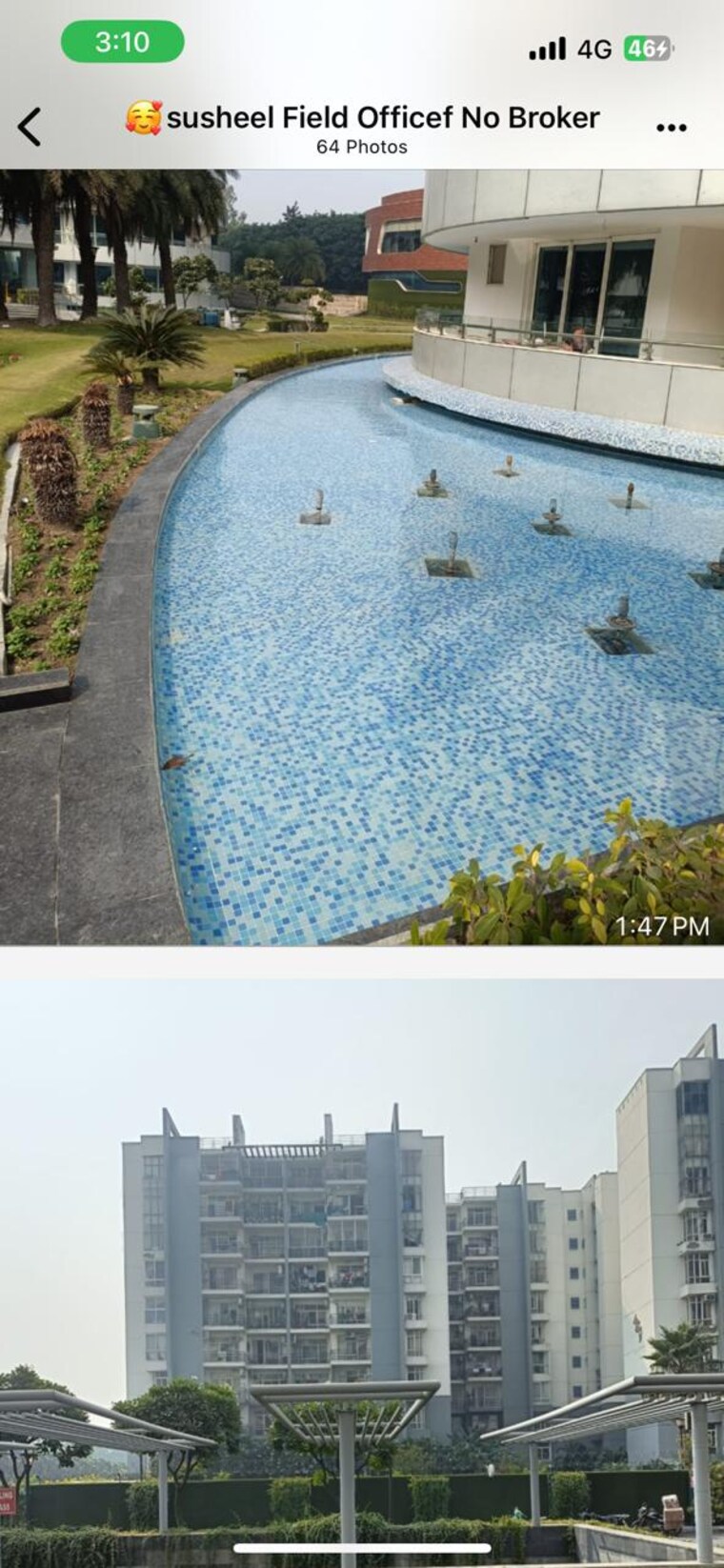 Swimming Pool, omaxe-forest-spa 4 Bedroom 4150 Sq.Ft. Apartment In Sector 93b Noida 9583650