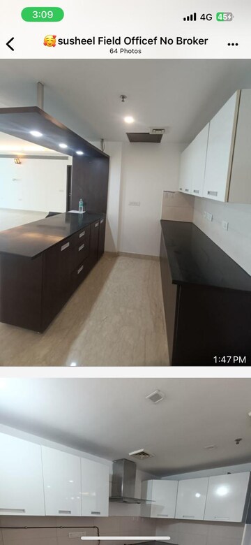 Kitchen in 4 BHK Apartment at Omaxe Forest Spa, Sector 93b – for Rent