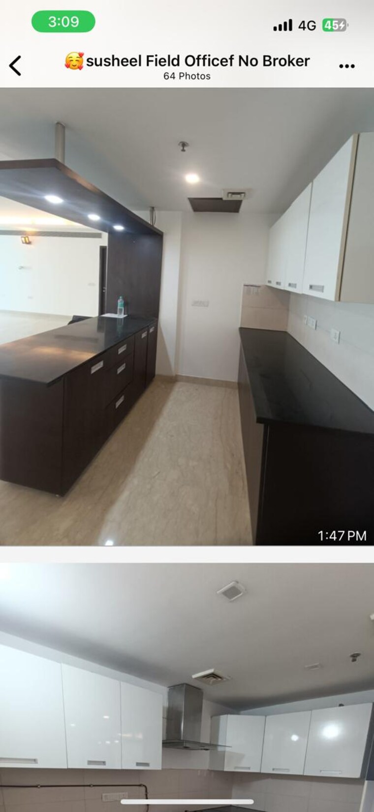 Kitchen, omaxe-forest-spa 4 Bedroom 4150 Sq.Ft. Apartment In Sector 93b Noida 9583650