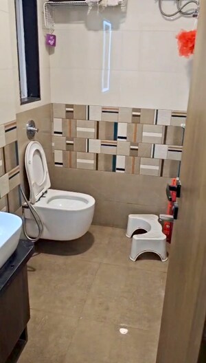 Bathroom in 3 BHK Apartment at Goregaon East – for Sale
