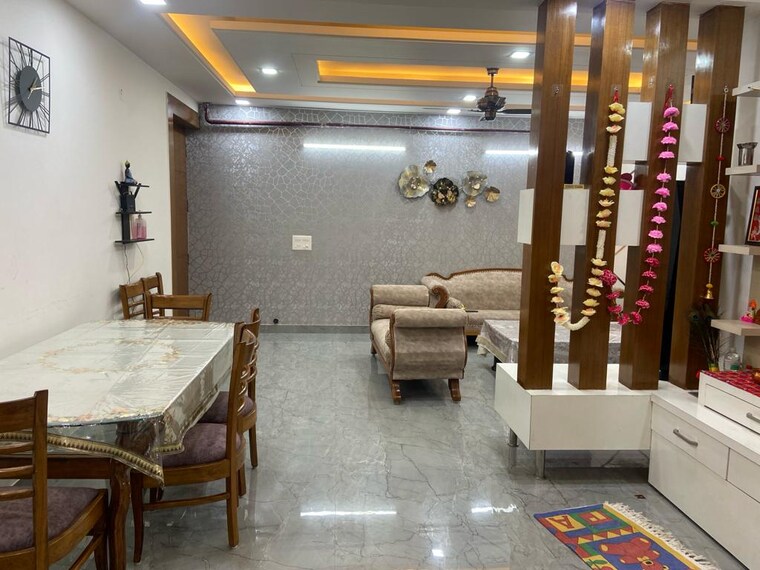 Living Room, spr-imperial-estate 3 Bedroom 1403 Sq.Ft. Apartment In Sector 82 Faridabad 9583660