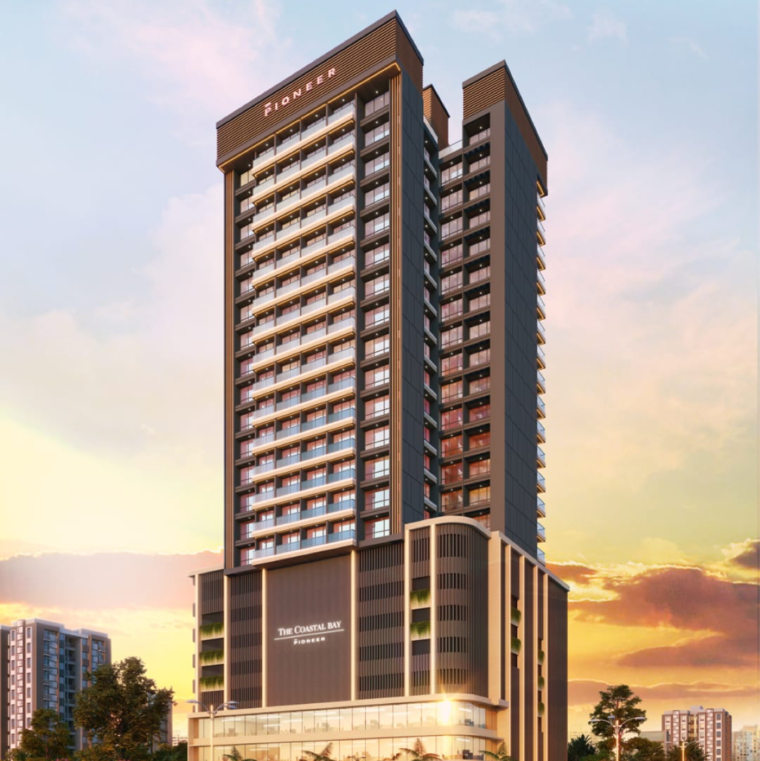Exterior View, pioneer-the-coastal-bay 3 Bedroom 1655 Sq.Ft. Apartment In Kharghar Sector 15 Navi Mumbai 9583678