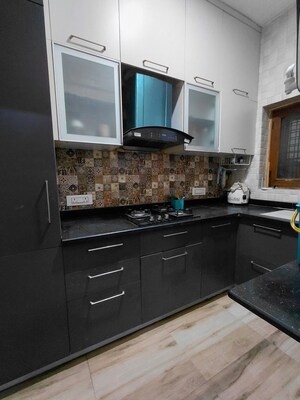 Kitchen in 4 BHK Apartment at Janakpuri – for Sale