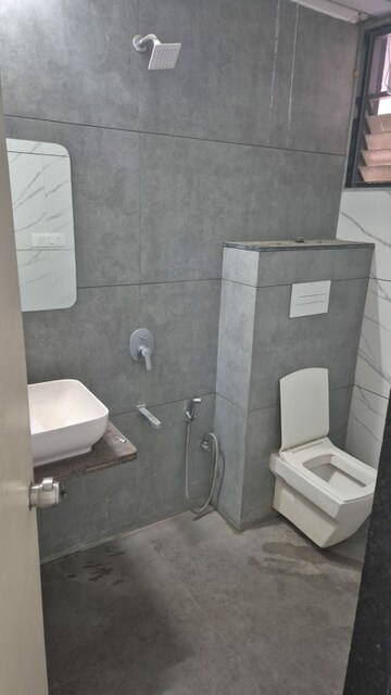 Bathroom in 3 BHK Apartment at Chandkheda – for Rent