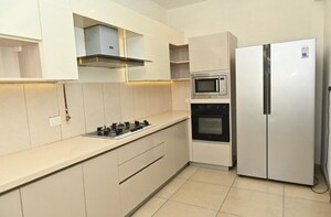 Kitchen in 3 BHK Apartment at Prestige Royale Gardens, Gantiganahalli – for Rent
