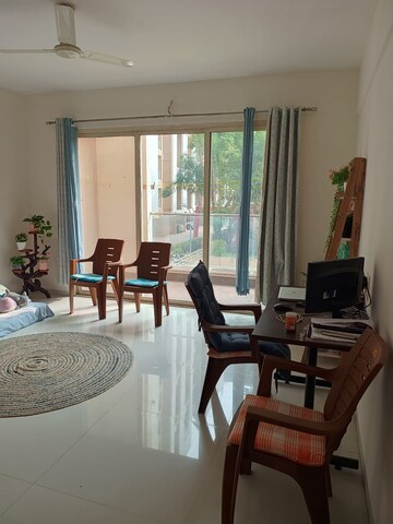 Living Room in 2 BHK Apartment at Akshar Alltorios, Hadapsar – for Rent