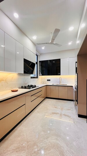 Kitchen in 4 BHK Builder Floor at Nirvana Country Birch Court, Nirvana Country – for Sale