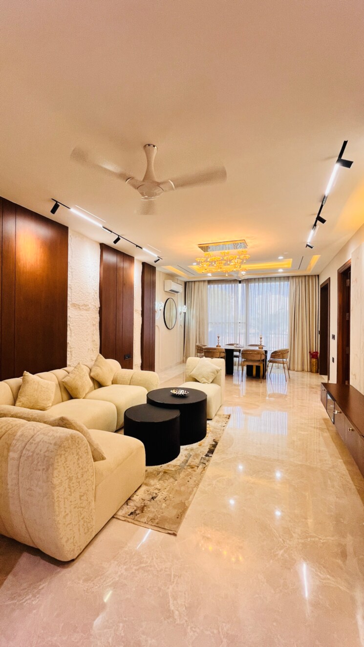 Living Room, nirvana-country-birch-court 4 Bedroom 300 Sq.Yd. Builder Floor In Nirvana Country Gurgaon 9583965