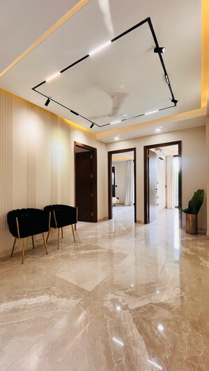 Living Room in 4 BHK Builder Floor at Nirvana Country Birch Court, Nirvana Country – for Sale