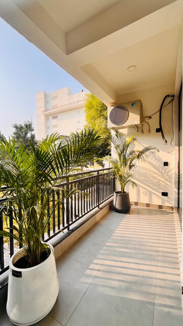 Balcony in 4 BHK Builder Floor at Nirvana Country Birch Court, Nirvana Country – for Sale