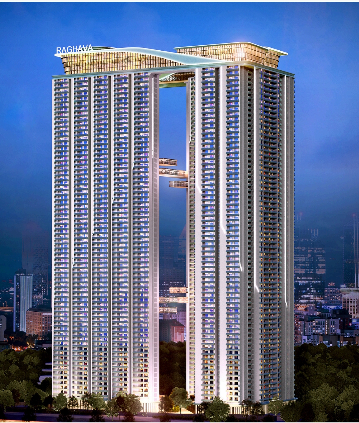 3 BHK + Pooja Room Apartment For Sale in Nova By Raghava