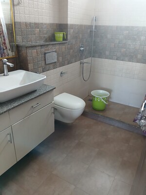 Bathroom in 3 BHK Apartment at Eros Rosewood City, Sector 49 – for Rent