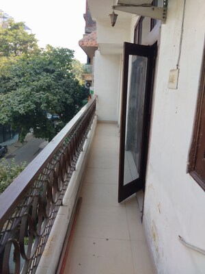 Balcony in 2 BHK Builder Floor at Saket – for Rent