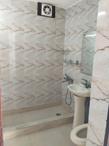 Bathroom in 2 BHK Builder Floor at Saket – for Rent