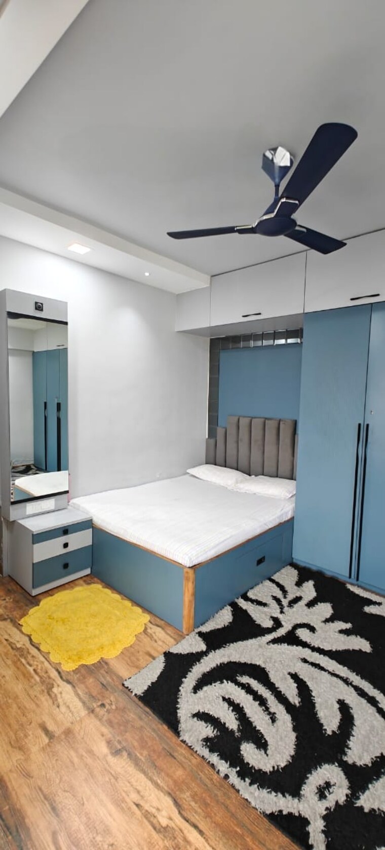 Bedroom, shelter-residency 2.5 Bedroom 1400 Sq.Ft. Apartment In Kharghar Navi Mumbai 9583963