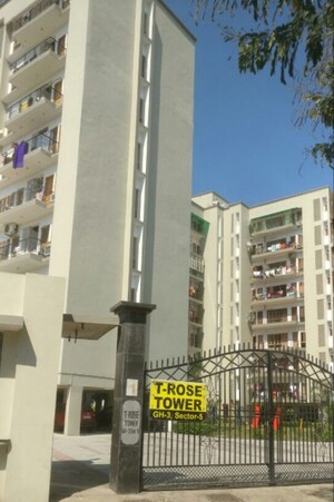 2 BHK Apartment – Exterior View View at AT Dreams T Rose Tower, Jankipuram - for Sale