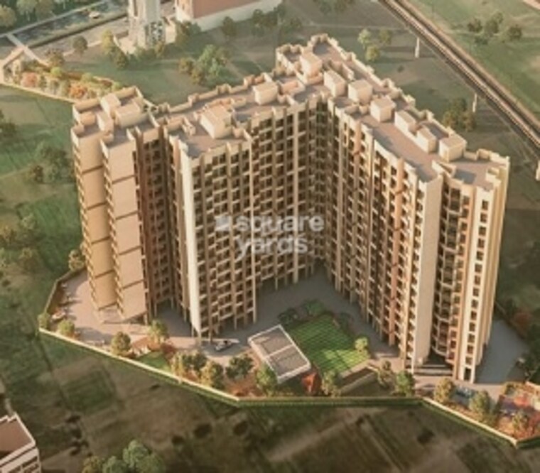 Exterior View, sunrise-parkview-phase-1 2 Bedroom 616 Sq.Ft. Apartment In Shilphata Thane 9584015