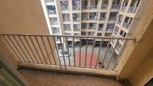Balcony in 2 BHK Apartment at Sunrise Parkview Phase 1, Shilphata – for Rent