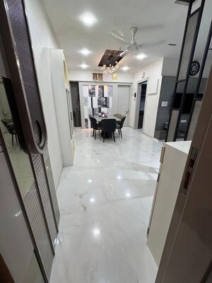 Living Room in 3 BHK Apartment at Earth Building, Matunga East – for Rent