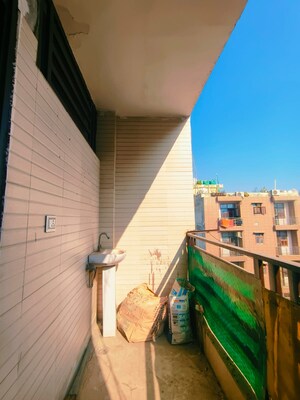 Balcony in 1 BHK Builder Floor at Dwarka Mor – for Sale