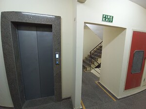 Building Lobby in 2 BHK Apartment at Pyramid Heights, Sector 85 – for Rent