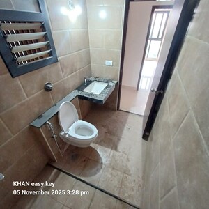 Bathroom in 3 BHK Apartment at Puravankara Purva Atmosphere, Thanisandra Main Road – for Rent