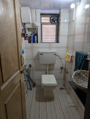 Bathroom in 2 BHK Apartment at Panchavati CHS Sion East, Sion East – for Rent