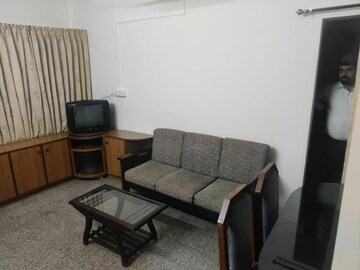 Living Room in 1 BHK Apartment at Wadgaon Sheri – for Rent