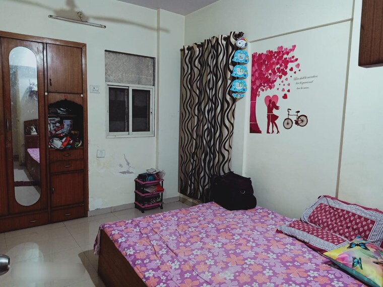 Bedroom, shree-drushti 2 Bedroom 650 Sq.Ft. Apartment In Ghodbunder Road Thane 9584534