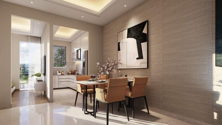 Living Room, sare-petioles 4 Bedroom 2360 Sq.Ft. Apartment In Sector 92 Gurgaon 9584700