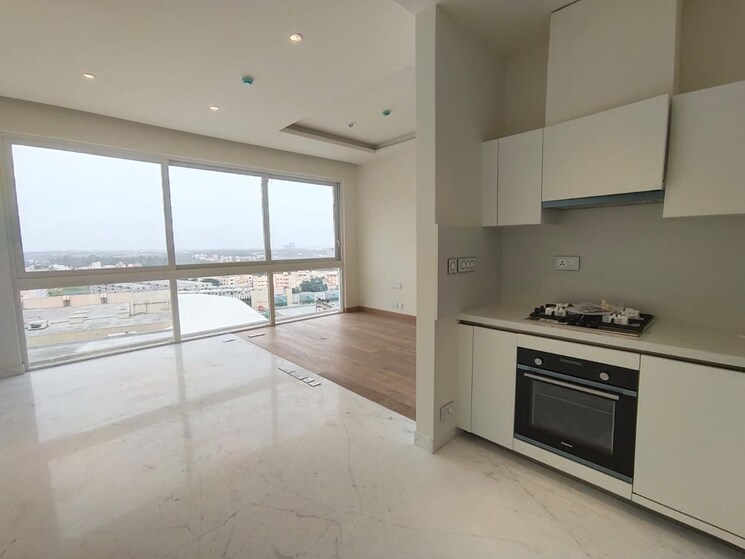 Kitchen, bhartiya-city-leela-residences Studio 813 Sq.Ft. Apartment In Thanisandra Main Road Bangalore 9584646