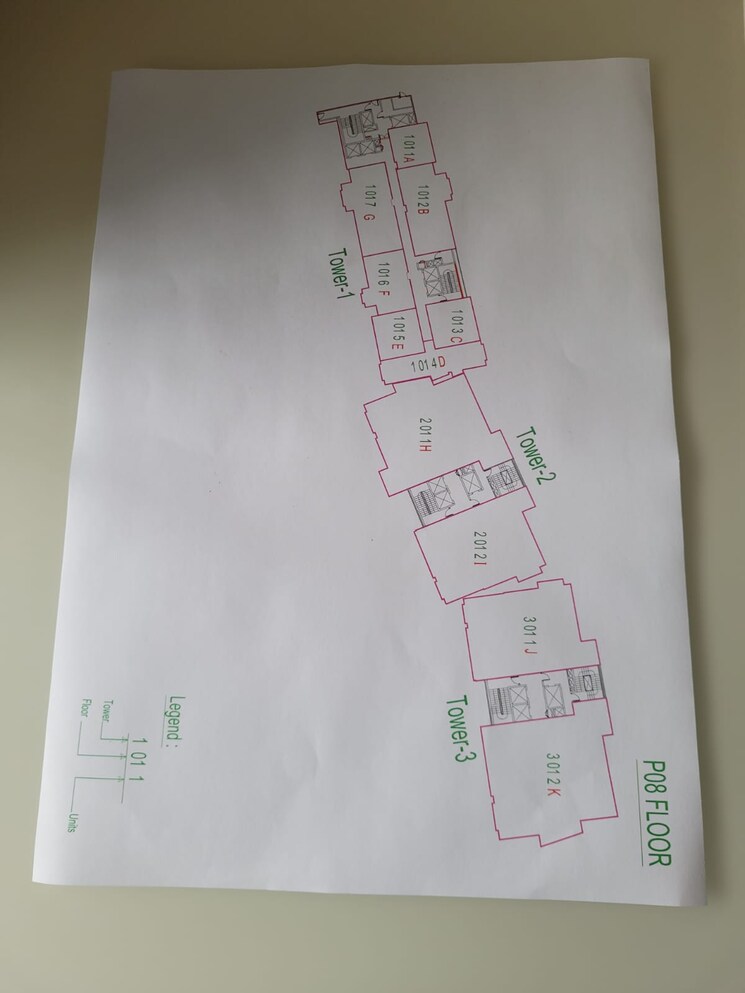 Master Plan, bhartiya-city-leela-residences Studio 813 Sq.Ft. Apartment In Thanisandra Main Road Bangalore 9584646