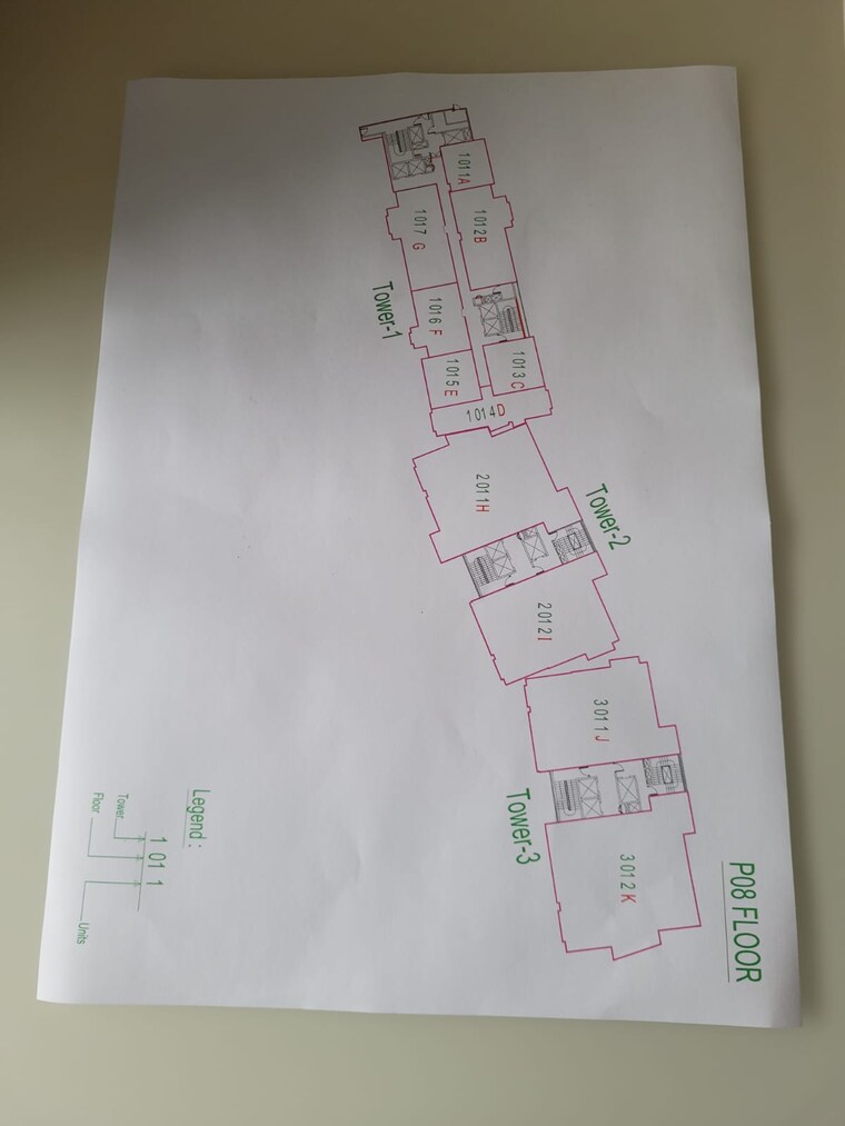 Master Plan, bhartiya-city-leela-residences Studio 813 Sq.Ft. Apartment In Thanisandra Main Road Bangalore 9584646