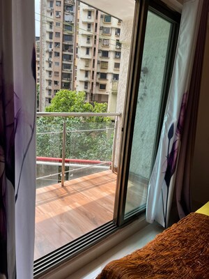 Balcony in 2 BHK Apartment at Gundecha Symphony, Andheri West – for Rent