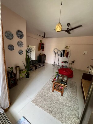 Living Room in 2 BHK Apartment at Gundecha Symphony, Andheri West – for Rent
