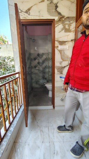 Balcony in 2 BHK Builder Floor at Dwarka Mor – for Rent