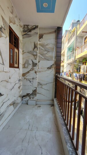 Balcony in 2 BHK Builder Floor at Dwarka Mor – for Rent