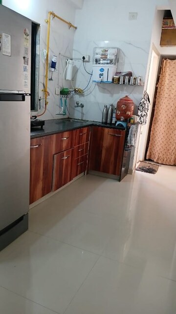 Kitchen in 2 BHK Apartment at Sanidhya Flora, New Ranip – for Sale