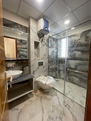 Bathroom in 3 BHK Apartment at Sector 57 – for Rent