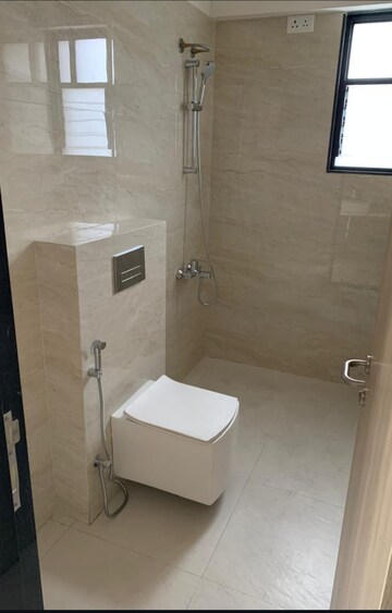 Bathroom in 2 BHK Apartment at Magarpatta Nova, Mundhwa – for Rent