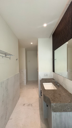 Bathroom in 1 RK Apartment at Bhartiya Leela Residences, Thanisandra Main Road – for Sale