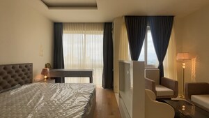 Living Room in 1 RK Apartment at Bhartiya Leela Residences, Thanisandra Main Road – for Sale