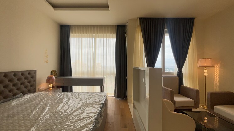 Living Room, bhartiya-leela-residences 1 RK 835 Sq.Ft. Apartment In Thanisandra Main Road Bangalore 9584815