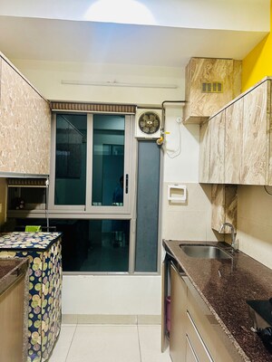 Kitchen in 2 BHK Apartment at The Wadhwa The Address, Ghatkopar West – for Rent