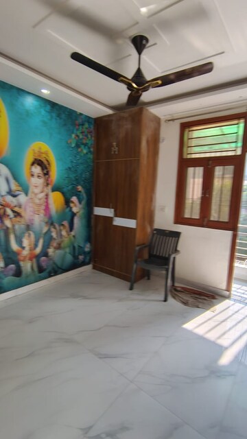 Living Room in 3 BHK Builder Floor at Dwarka Mor – for Rent