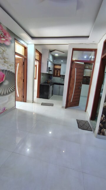 Living Room in 3 BHK Builder Floor at Dwarka Mor – for Rent