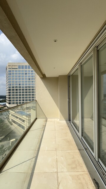 Balcony in 4 BHK Apartment at Bhartiya Leela Residences, Thanisandra Main Road – for Sale
