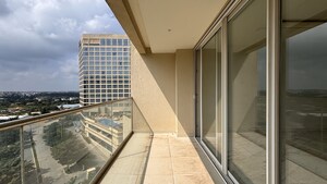 Balcony in 4 BHK Apartment at Bhartiya Leela Residences, Thanisandra Main Road – for Sale