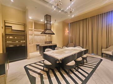 Living Room in 4 BHK Apartment at Bhartiya Leela Residences, Thanisandra Main Road – for Sale